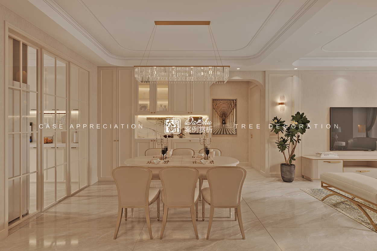 融創(chuàng)錦園102㎡美式風(fēng)格效果圖