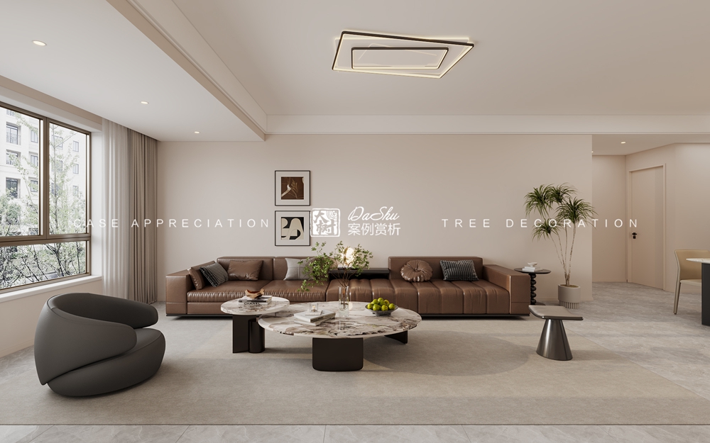 紅星威尼斯97㎡現代風格效果圖