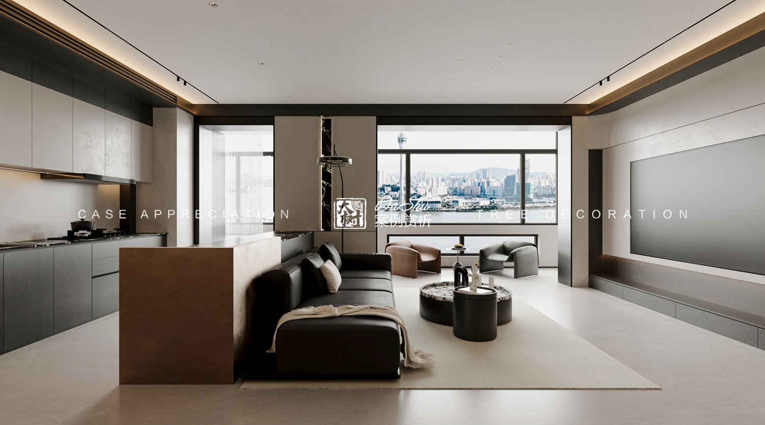 太陽居140㎡意式風格效果圖