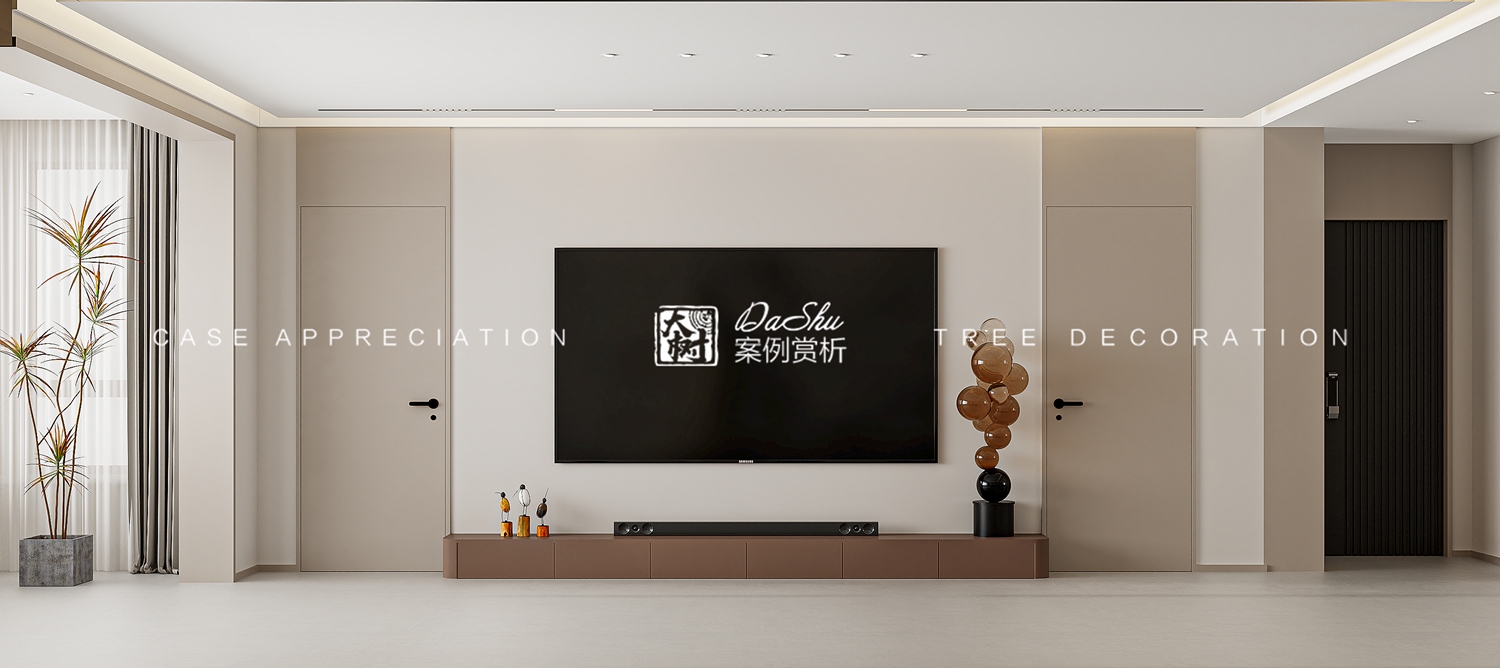 觀江國際120㎡意式風格效果圖